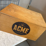 Acme Wood Storage Box