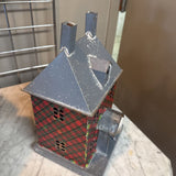 Metal Birdhouse Feeder