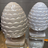 Ceramic Glazed Decorative Pinecone