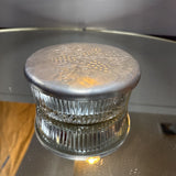 Vintage Trinket Container w Lid