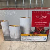 LED Flickering Glass Candles