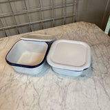 Vintage Farmhouse Enamelware w/Lid