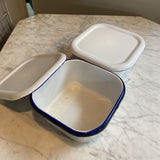 Vintage Farmhouse Enamelware w/Lid
