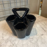 Farmhouse Ceramic Flatware Holder