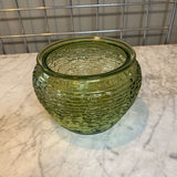 Round Glass Vase/Planter Bowl