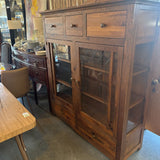 4 Drawer Dish Cabinet - Lighted
