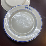 Shenango Plate (US Navy Mess Hall Dinnerware)