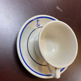 Shenango Cup&Saucer (US Navy Mess Hall Dinnerware)