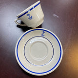 Shenango Cup&Saucer (US Navy Mess Hall Dinnerware)