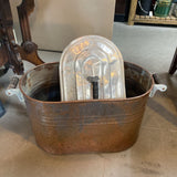 Antique Copper Broiler w/Lid