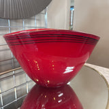 Hand Blown Glass Bowl