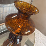 Tiger Eye Murano Vase