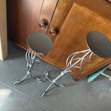 Set of 2 Pillar Candle Holders