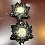 Sagebrook Crystal Lotus Votive