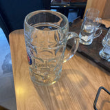 Paulaner Muchen Dimpled German Beer Stein