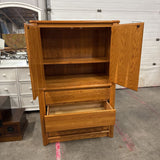 2 Dorr, 3 Drawer Dresser/Wardrobe