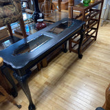 Console table w/Glass