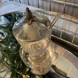 Covered Condiment Canister w/Spoon 3pc