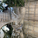 Swedish Vase w/Etched Dancing Girl (As Is)