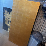 Gold Grid Pattern Modern Art