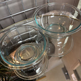 Set of 2 Glass Bowls by Pyrex