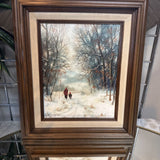 2 Walkers in the Snow