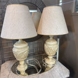 Alabaster Urn Shaped Table Lamp