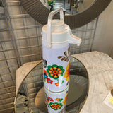 1970" Floral Airpot Thermos
