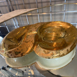 24K Gold Plated Twist Ashtray