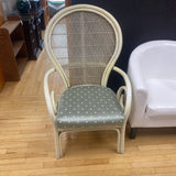 Wicker Chair with Cushion