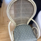 Wicker Chair with Cushion