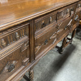 Antique Carved Oak Buffet