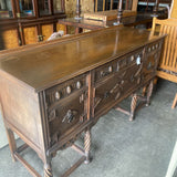 Antique Carved Oak Buffet