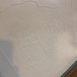 "Pueblo Bonita" Cast Paper Relief by Jerome Iowa & Ann Zinn