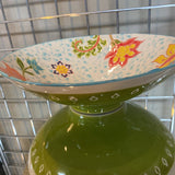 Ceramic Floral Bowl