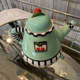 Retro Cherry Tea Pot