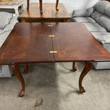 Wood Expandable Game Table w/Drawer