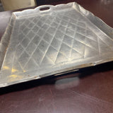 Mexican Vintage Tin Tray (Tin over Wood)