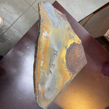 Jasper Hanging Art with engraved Cowboys