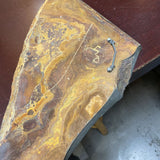 Jasper Hanging Art with engraved Cowboys