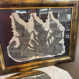 Vintage Thai Temple Rubbing