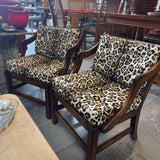 Leopard Print Child's Chair
