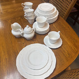 St. Moritz - 8 x 5pc Place Settings w Cream & Sugar by Royal Doulton