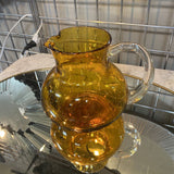 Gold Glass Pitcher