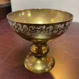 Brass Pedestal Bowl