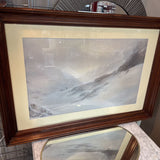 Snowy Wilderness Signed & Numbered Print by T. Sander, originally from Bellingham, WA