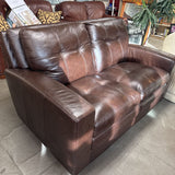 Leather Loveseat