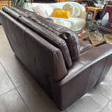 Leather Loveseat