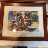 Old Friends Signed/Numbered by Mary Gregg Bryne (Local Artist)