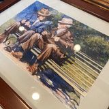 Old Friends Signed/Numbered by Mary Gregg Bryne (Local Artist)